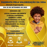 Passeata pela valorização da Vida