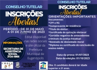 INSCRIÇÃO PARA CONSELHO TUTELAR