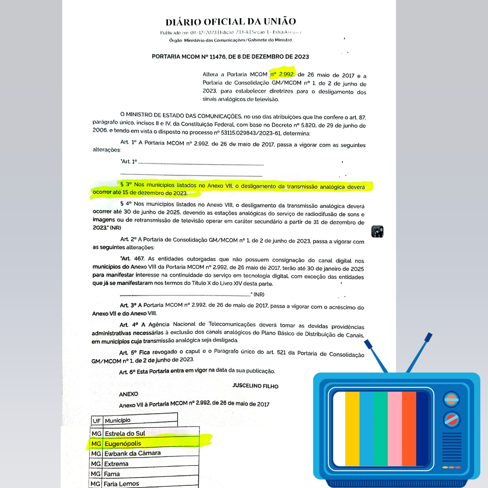 Nota de Utilidade Pública