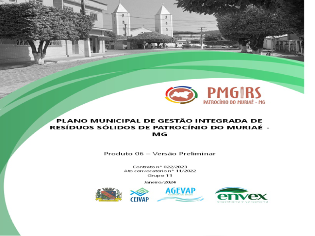 Plano Municipal de Gestão Integrada de Resíduos Sólidos 